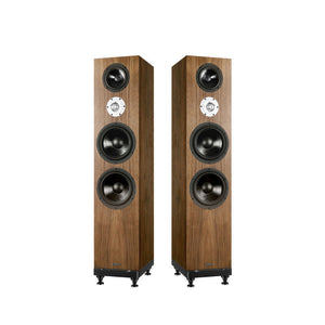 2PCS UOTANG T718 250W HiFi Passive Floor Standing Speakers 8-Inch 3-Way Full Range Loudspeakers