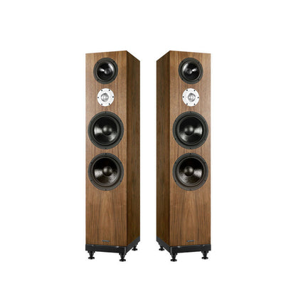 2PCS UOTANG T718 250W HiFi Passive Floor Standing Speakers 8-Inch 3-Way Full Range Loudspeakers