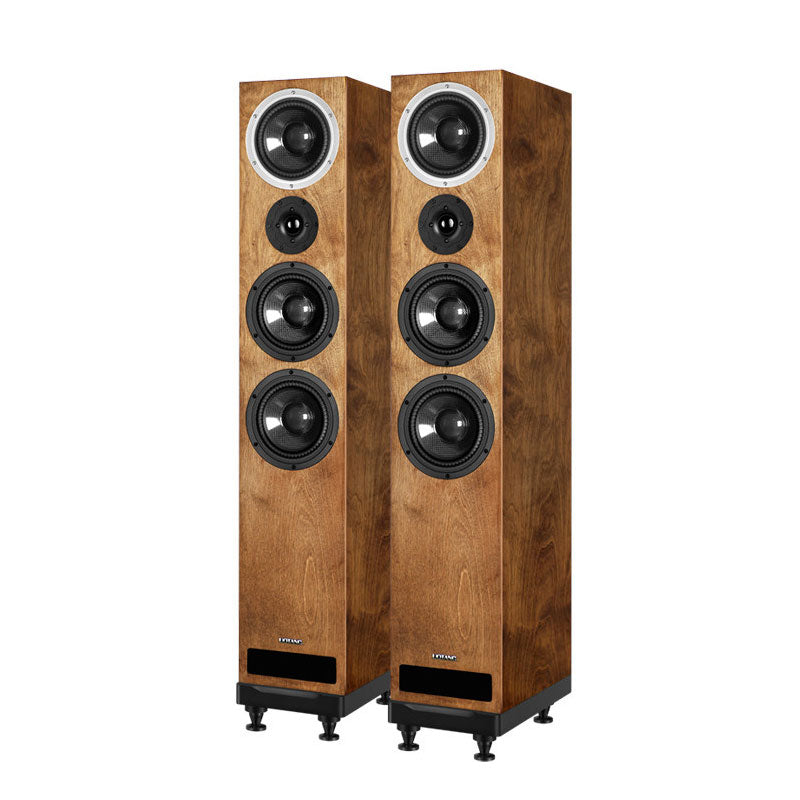 2PCS UOTANG T605 7-Inch Passive HiFi Floor-Standing Speakers High-End 3-Way Speakers for Home Use