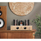 UOTANG MK8500 12Wx2 Hifi Vacuum Tube Integrated Amplifier Class A Tube Amplifier with Two VU Meters