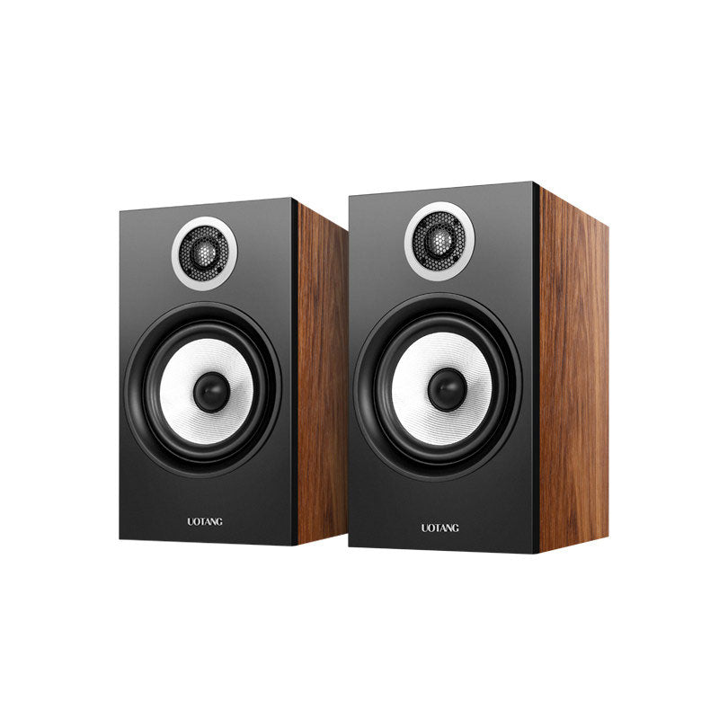 2PCS UOTANG T118Pro 6.5-Inch 2.0 Passive Bookshelf Speakers Audiophile High Fidelity Stereo Speakers