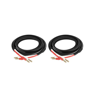 2PCS UOTANG Y03 2m/3m HiFi Audiophile Speaker Cables with Banana Plugs for Tube Amp Power Amp Speaker