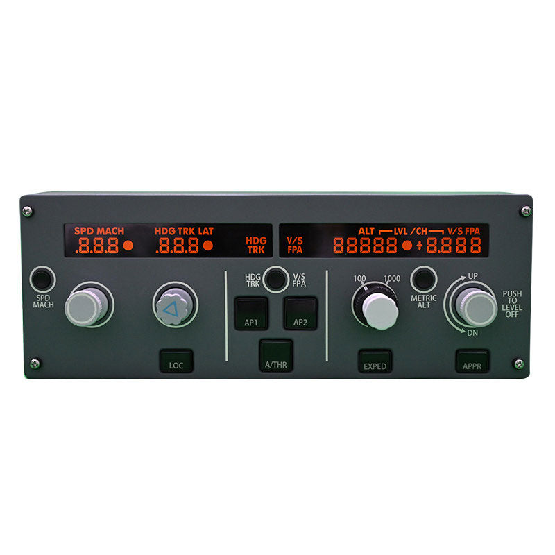 WeFly A320 FCU Flight Control Unit for Flight Game Simulator Compatible with X-Plane/MSFS2020