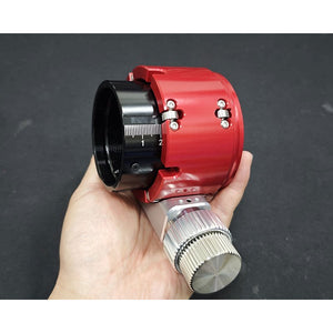 TeSeek 20MM Short Stroke Threaded Astronomical 2-Inch SCT Focuser for Schmidt-Cassegrain Telescopes C8 C9.25 C11 C14EAF