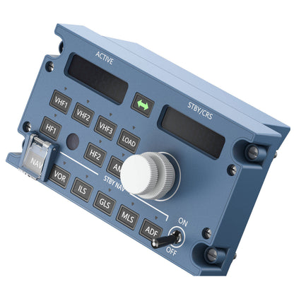 WINCTRL 32 RMP Compact Radio Control Panel Flight Game Simulator Support for MSFS X-Plane