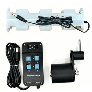 Skyoptikst Telescope Tracking System RA Telescopic Single-Axis Tracking Motor with M4 Hand Controller for EQ3 Equatorial Mount