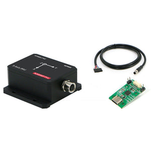 WHEELTEC N300WP Pro IP67 Waterproof Ultra Nuclear IMU Inertial Navigation Module with Metal Shell 9-Axis Attitude Sensor for ROS Robot