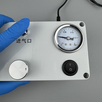Desktop Vacuum Pump Laboratory Instrument Extraction Pump with Vacuum Gauge for Lab Defoaming/Filtration