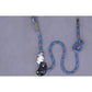 Black Rope Grab 150KG Load High-altitude Operation Protection Auxiliary Device with Blue/Orange Rope