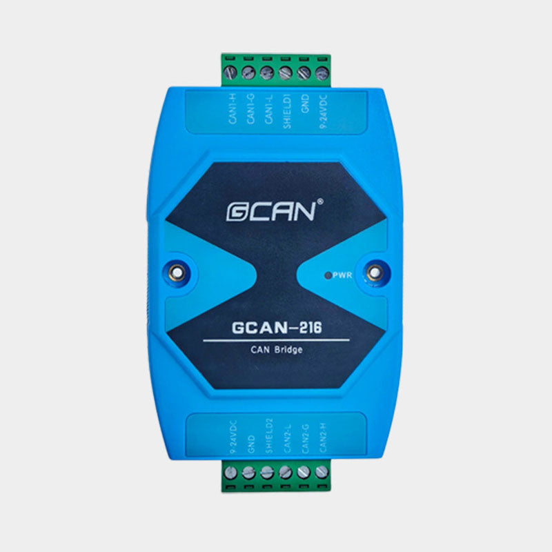 GCAN-216 2-Channel CAN Bus Isolation Module 6-Pin Anti-interference 3000V DC Isolation Support for CAN2.0A/CAN2.0B