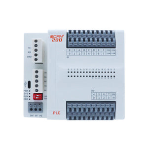 GCAN-PLC-200 RS485/232 PLC Controller Digital Input and Output Support Modbus-RTU Master/Slave Function