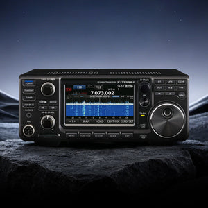 Original IC-7300MK2 HF/50MHz Shortwave Radio Transceiver Built-in CW Decoder with 4.3-Inch IPS Touch LCD for ICOM