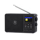 HamGeek CS-806 Portable Handheld Multifunctional Network DAB FM Radio Support Bluetooth/TF Card/USB Flash Drive Playback