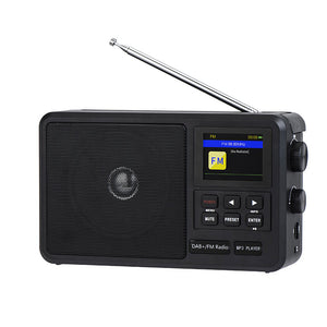 HamGeek CS-806 Portable Handheld Multifunctional Network DAB FM Radio Support Bluetooth/TF Card/USB Flash Drive Playback