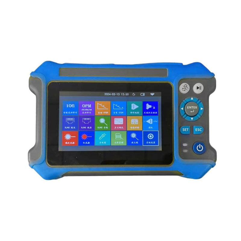 Joinwit JW3202K 16-IN-1 Mini OTDR Optical Time Domain Reflectometer with 10G OPM and 4.3-Inch Touch Screen