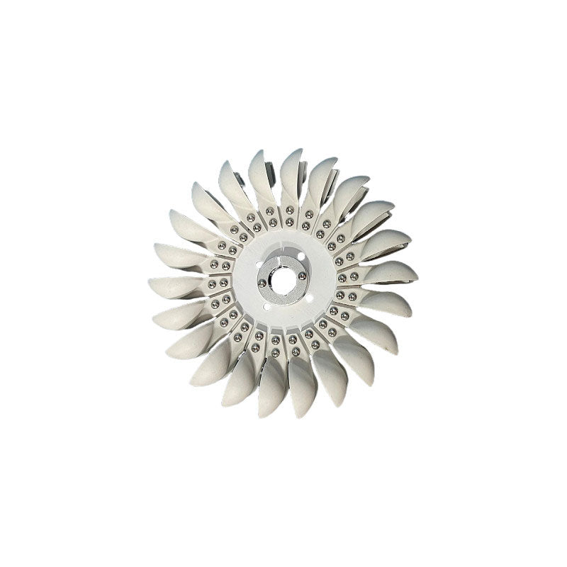 High Efficiency Pelton Wheel Impeller 250X56 25MM 50-3000RPM Impeller for 1-5KW Permanent Magnet Generator