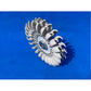 High Efficiency Pelton Wheel Impeller 250X56 25MM 50-3000RPM Impeller for 1-5KW Permanent Magnet Generator