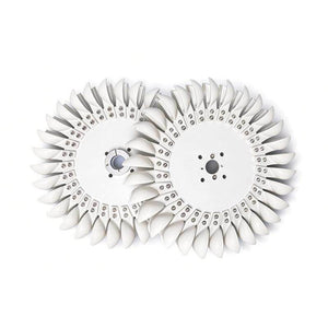High Efficiency Pelton Wheel Impeller 300X56MM 25MM 50-3000RPM Impeller for 1-5KW Hydroelectric Generator