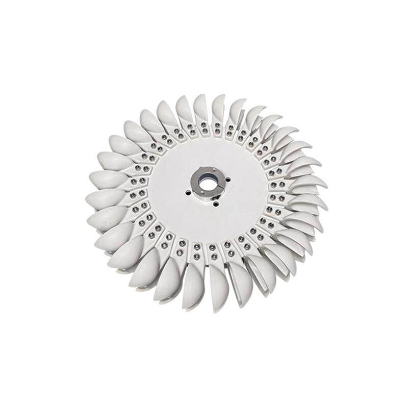 High Efficiency Pelton Wheel Impeller 300X56MM 25MM 50-3000RPM Impeller for 1-5KW Hydroelectric Generator