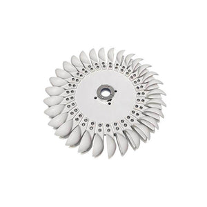 High Efficiency Pelton Wheel Impeller 300X56MM 25MM 50-3000RPM Impeller for 1-5KW Hydroelectric Generator