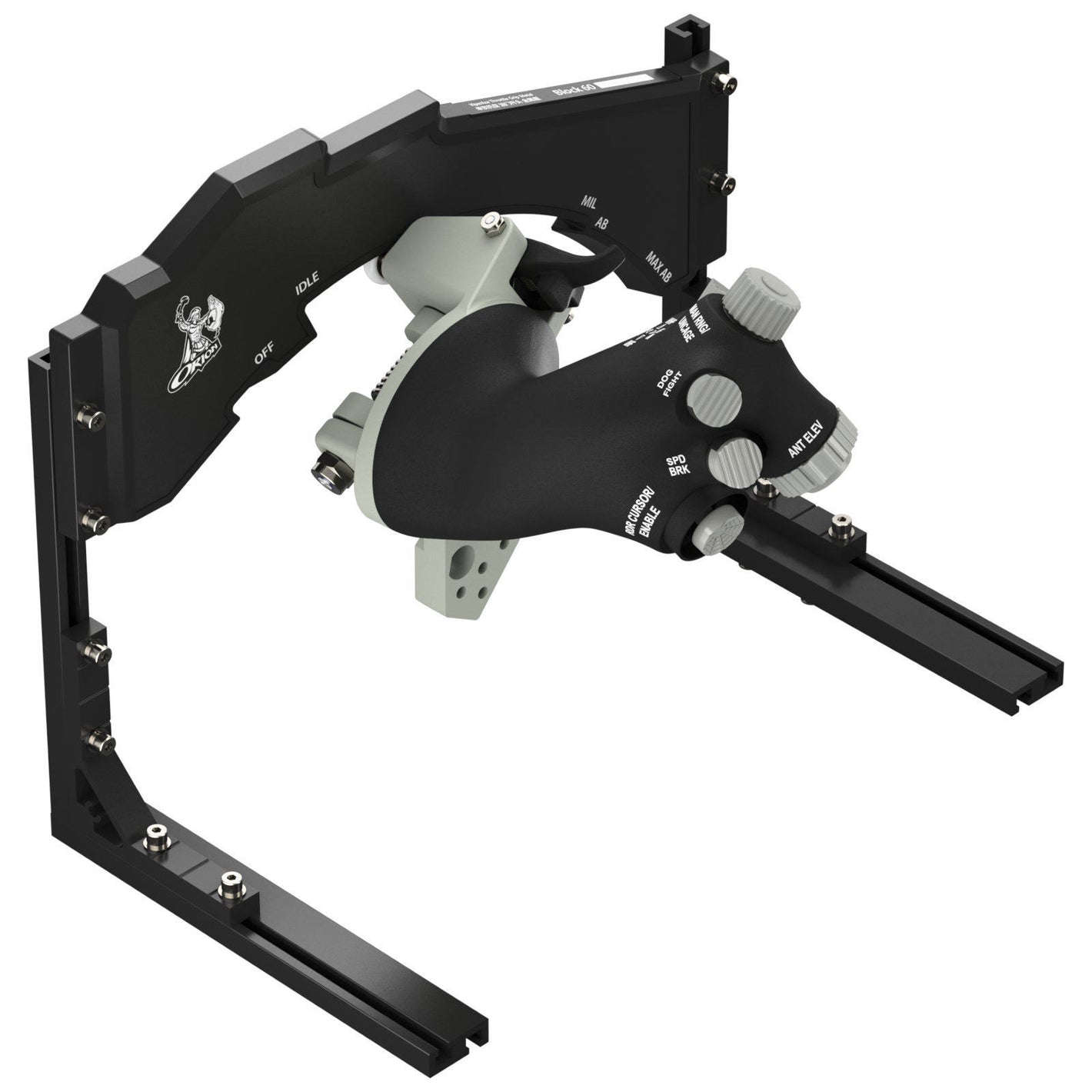 WINCTRL ViperAce Metal Throttle Grip Folding Mechanism Flight Game Simulator Accessory Compatible with Orion2 Throttle Base