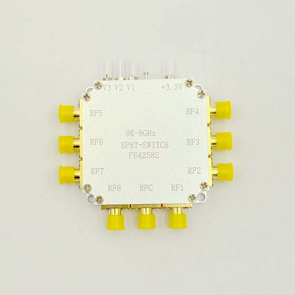 PE42582 SP8T RF Switch Module with Shell Single-Pole 8-Throw 9K-8GHz 41dB High Isolation Degree RF Switch