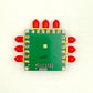 PE42582 SP8T RF Switch Module Single-Pole 8-Throw 9K-8GHz RF Switch + Optional STM32 LCD Controller Board USB TTL Communication