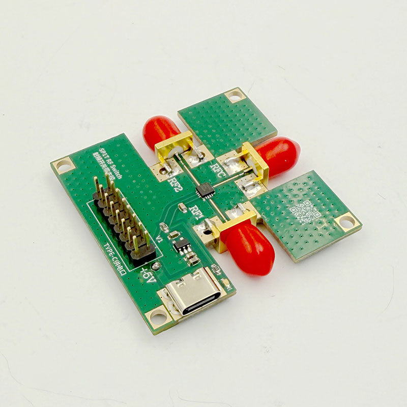PE42553 9kHz-8GHz RF SPDT Switch Module Single-Pole Double-Throw Switch + Optional STM32 Main Control Board