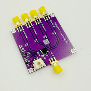 Thanksbuyer ICS551 200MHz Low Phase Delay Clock Buffer Module 1-to-4 Crystal Oscillator Active Power Splitter Module