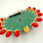 WYDZ-PE42412 RF Switch Module 10MHz-8GHz Single-Pole 12-Throw High Isolation RF Switch with STM32 Main Control Board