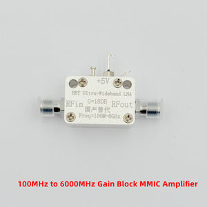 WYDZ-YG602020W 100MHz-6GHz RF Wideband Gain Block MMIC Amplifier Module 18dB Better than SBB5089