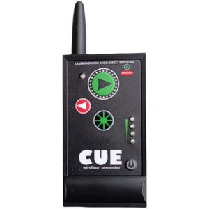 Super Cuelight Professional Wireless Presenter CUE Remote Control Transmitter/Receiver for PowerPoint Presentation