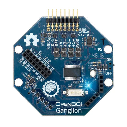 Original OpenBCI Ganglion Board 4-Channel Electroencephalogram EEG Sensor Board Biological Signal Amplifier Kit