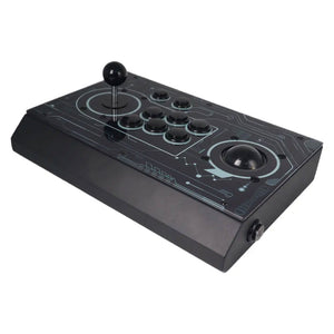 FightBox R10 Retro Game Controller Keyboard Fighting Joystick LED Trackball for Arcade Fight Stick