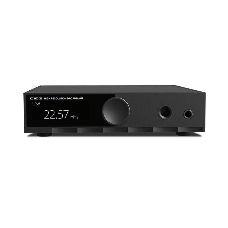 SMSL D100 HiFi Decoder ES9081 Balanced DAC Headphone Amplifier 6.35mm+4.4mm Dual Output