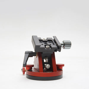 TeSeek High Precision Astronomical Latitude Adjustment Base 3/8-16 Screw Mount with Arca Quick Mount Clamp