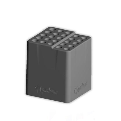 GEEBOON ST25 Silicone Multi-purpose Tool Storage Stand 25-Position Soldering Iron Tips/Screwdriver Holder