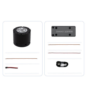 DAMIAO DM-J4310-2EC V1.1(V3) 3NM Brushless Servo Motor Mechanical Arm Robot Joint Motor (24V/48V) + USB to CANFD Adapter