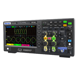 Hantek 200-500MHz 2-Channel Digital Storage Oscilloscope 2GSa/s with 7-Inch Touch Screen & Optional Signal Generator