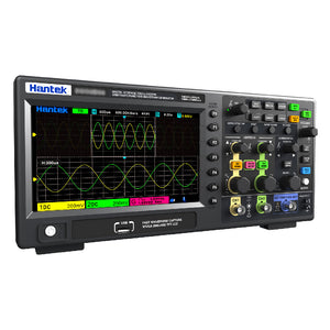 Hantek 200-500MHz 2-Channel Digital Storage Oscilloscope 2GSa/s with 7-Inch Touch Screen & Optional Signal Generator