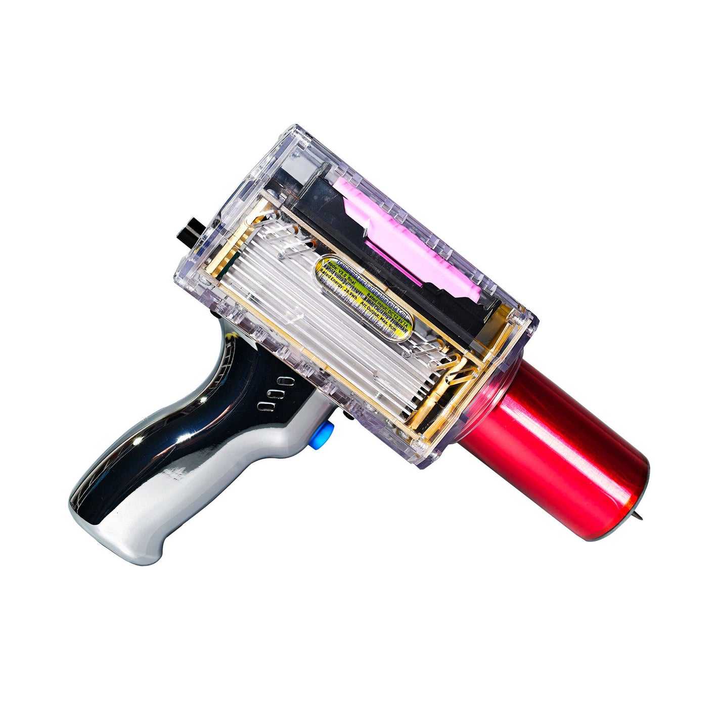 Third Generation Final Portable Handheld Tesla Coil 7-Level Adjustment High Voltage Artificial Arc Generator