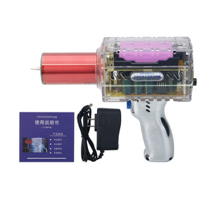 Third Generation Final Portable Handheld Tesla Coil 7-Level Adjustment High Voltage Artificial Arc Generator