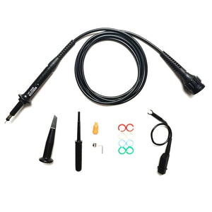 Hantek 100-500MHz 300V/600V Oscilloscope Current High Voltage Probe 1X:10X Attenuation Probe with BNC Interface