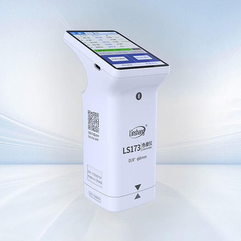 Linshang LS173 Portable Handheld Colorimeter High Precision Color Analyzer with 3.5-Inch Touch Screen for Paint Plastic Metal