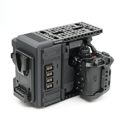 FusionRig Camera Cage Expansion Module for LUMIX S1II/S1RII/S5II/S5IIX/G9II Compatible with SmallRig 4092 5502/Tilta TA-T80