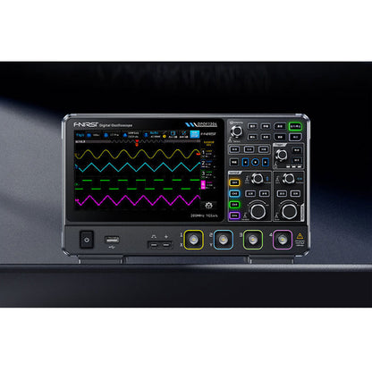 FNIRSI DPOF1204 High Refresh Fluorescence Desktop Digital Oscilloscope 4-Channel 200MHz 1GSa/s 14Mpts Oscilloscope