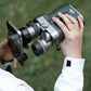 REASUR 15X42 Pre-focus Flat-fielding Stabilizer Binocular Telescope FOV4.3 IP67 Waterproof for Bird Watching/Bee Finding