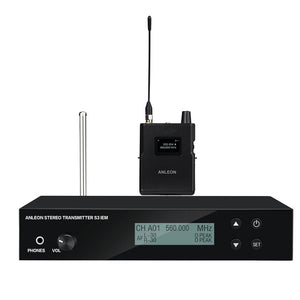 ANLEON S3D 560-928MHz Digital Wireless In-Ear Monitor System Stereo IEM for Live Performances