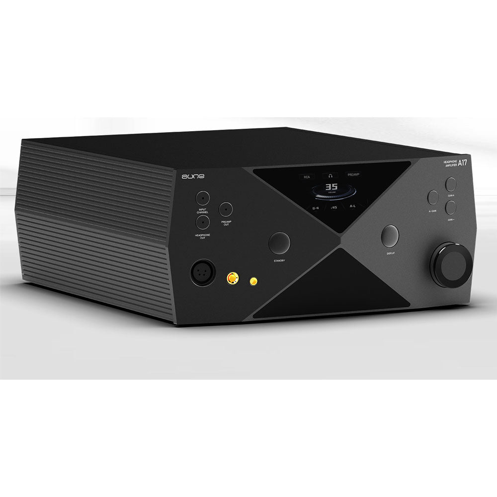 AUNE A17 Hi-End Fully Discrete Pure Class A Headphone Amplifier Precise Volume Control 6.35MM/4.4MM/XLR Output