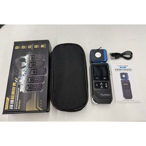 FNIRSI FPM-02 99990Lux High Precision Illuminance Meter Professional Illuminometer 180-Degree Rotatable Probe